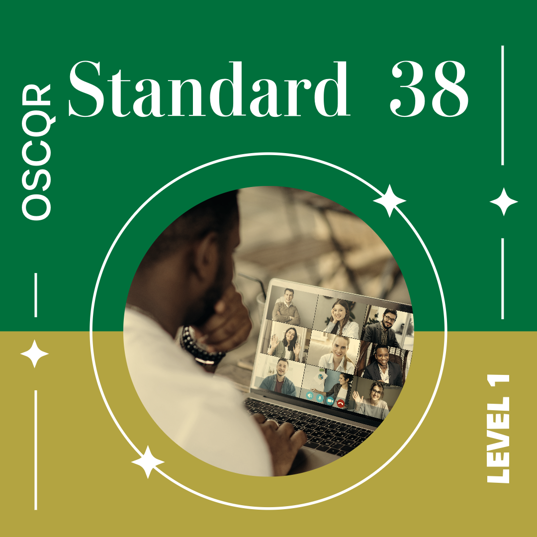 Apply OSCQR Standards to Your Courses CCRI